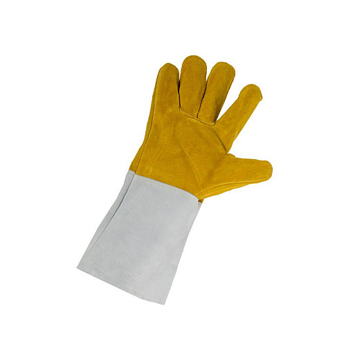 Перчатки сварщика LahtiPro 2704 11(2XL) желтые