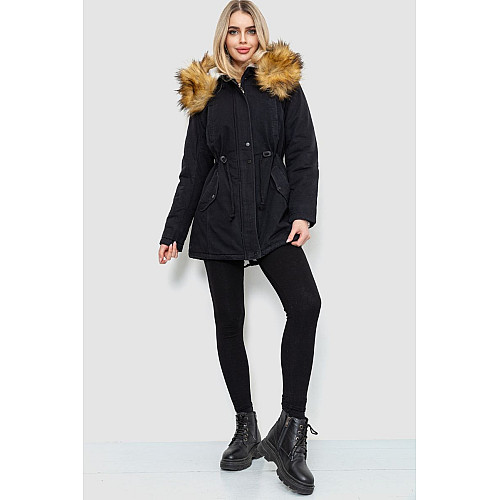Парка женская зимняя черный 244R806 Ager M