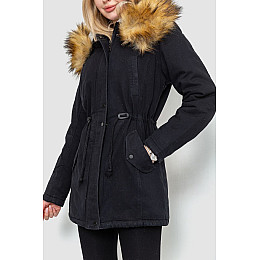 Парка женская зимняя черный 244R806 Ager M