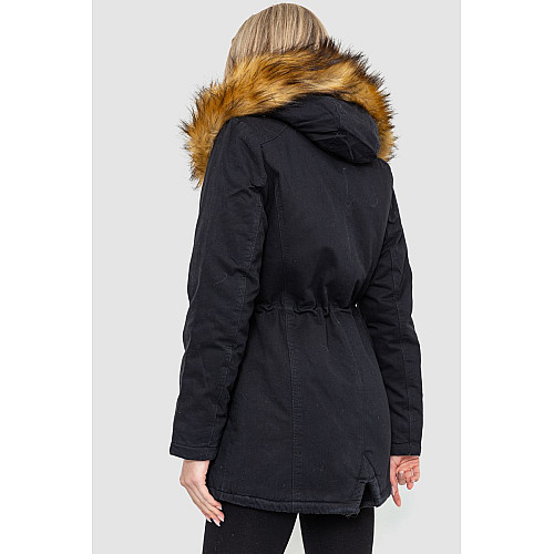 Парка женская зимняя черный 244R806 Ager M