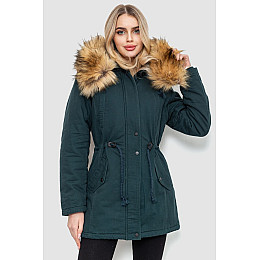 Парка женская зимняя темно-зеленый 244R806 Ager M