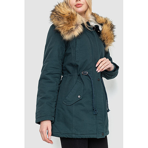Парка женская зимняя темно-зеленый 244R806 Ager M