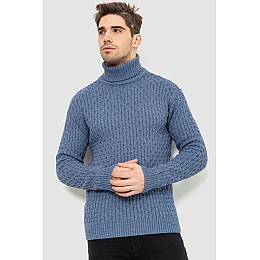 Гольф чоловічий темно-блакитний 161R133 Ager XXL