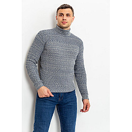 Свитер-гольф мужской серо-синий 161R001 Ager XL