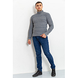 Свитер-гольф мужской серо-синий 161R001 Ager XL