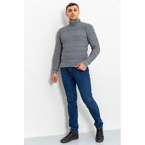 Свитер-гольф мужской серо-синий 161R001 Ager XL
