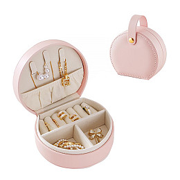 Органайзер сумочка Casegrace SP-01278 Pink 10*9*4,5 см для украшений и ювелирных изделий с ручкой (12191-67720)