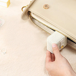 Шкатулка Casegrace SP-01244 Біла 6,6*4*4,7 для кілець і ювелірних виробів портативна компактна (12186-67711)