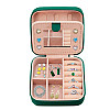 Шкатулка Casegrace SP-01250 Green 10*10*5 для украшений и ювелирных изделий портативная c зеркалом (12187-67712)