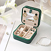 Шкатулка Casegrace SP-01250 Green 10*10*5 для украшений и ювелирных изделий портативная c зеркалом (12187-67712)