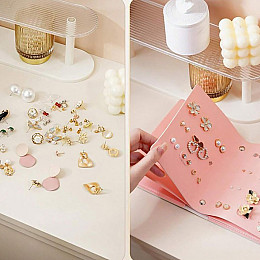 Органайзер книжка Casegrace SP-01260 Pink 16*14*4,5 см для украшений и ювелирных изделий (12189-67716)