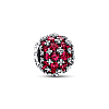 Серебряная бусина Pandora Розовое блестящее паве 792630C04