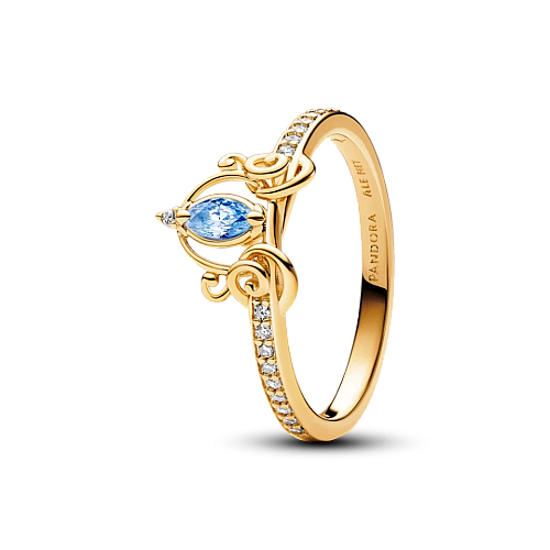 Серебряное кольцо Pandora Карета Золушки 163059C01 58