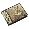 Зажим для денег из кожи питона Ekzotic Leather Бежевый (snc01_1)