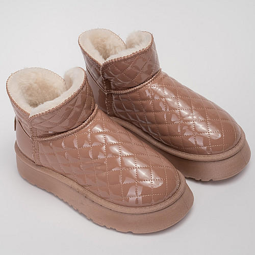 Угги женские 342293 р.38 (24) Fashion Бежевый