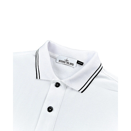 Поло Stone Island 22S18 White XL