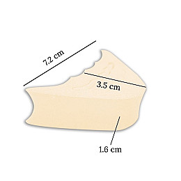 Латексні вкладки для зменшення розміру взуття HM Cast тілесні