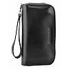 Шкіряний гаманець Skin and Skin Zipper L 21х11.5х2.5 см Чорний (LW06BL)