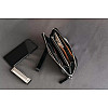 Шкіряний гаманець Skin and Skin Zipper L 21х11.5х2.5 см Чорний (LW06BL)