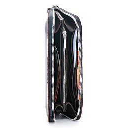 Шкіряний гаманець Skin and Skin Zipper L 21х11.5х2.5 см Коричневий (LW06BR)