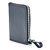 Шкіряний гаманець Skin and Skin Zipper S 13х10 см Чорний (SW05BL)