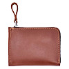 Шкіряний гаманець Skin and Skin Zipper S 13х10 см Коньячний (SW05CO)