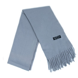 Шарф SumWin ДЖОРДАН однотонний сірий 170х36