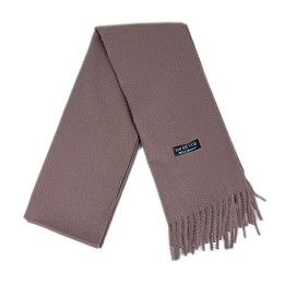 Шарф SumWin ДЖОРДАН однотонний какао 170х36