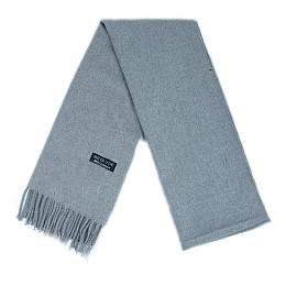 Шарф SumWin ДЖОРДАН однотонний сірий меланж 170х36