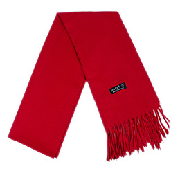 Шарф SumWin ДЖОРДАН однотонний червоний 170х36