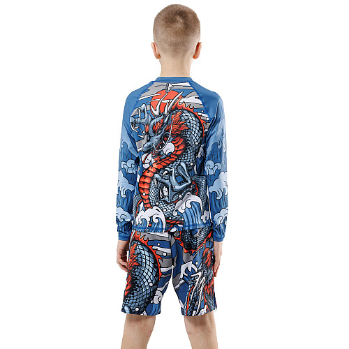 Рашгард Berserk Sport DRAGON 146 - 152 см blue (019968)