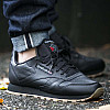 Мужские кожаные кроссовки Reebok Classic Leather Черный 42,5 (525942554)