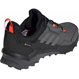 Кросівки Adidas Terrex AX4 Gore-Tex Grey Six Solar Red Carbon Чорний 40 (748620490)