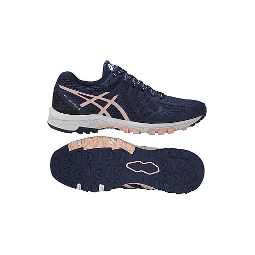Кроссовки женские Asics Gel-FuJiAttack 5 Wmn Indigo Blue/Evening Sand/Grey 35,5 (22,5 cм)