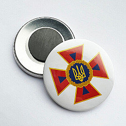 Значок Dobroznak на магните ДСНС 56х56 мм (1871)
