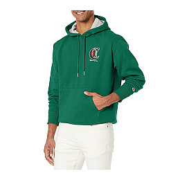 Толстовка чоловіча Champion Powerblend Fleece Pullover Hoodie 1 L Green