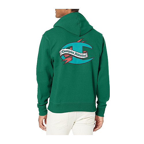 Толстовка чоловіча Champion Powerblend Fleece Pullover Hoodie 1 L Green