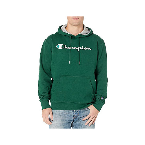 Толстовка чоловіча Champion Powerblend Fleece Pullover Hoodie 3 S Green