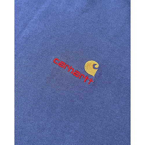 Лонгслив Carhartt WIP Script Long Sleeve T-Shirt Navy L