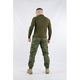 Комплект Intruder: штани Grins ріп стоп + лонгслів Fling хакі XXL (1651188341/4)