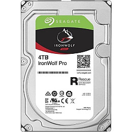 Накопитель HDD SATA 4.0TB Seagate IronWolf Pro NAS 7200rpm 256MB (ST4000NE001)