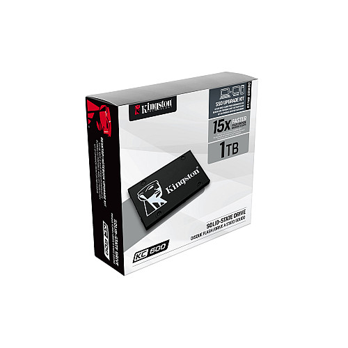 Накопитель SSD 1TB Kingston KC600 2.5" SATAIII 3D TLC Bundle Box (SKC600B/1024G)