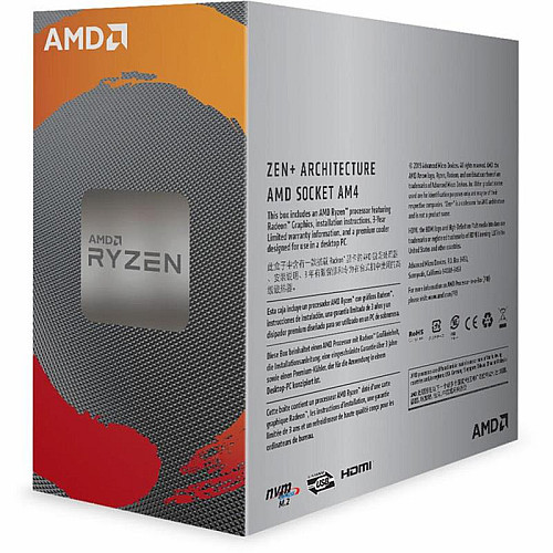 Процессор AMD Ryzen 3 3200G (3.6GHz 4MB 65W AM4) Box (YD3200C5FHBOX)