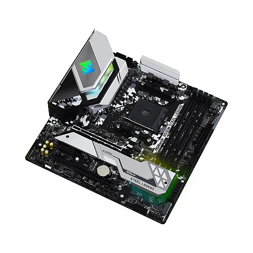 Материнская плата ASRock B550M Steel Legend Socket AM4