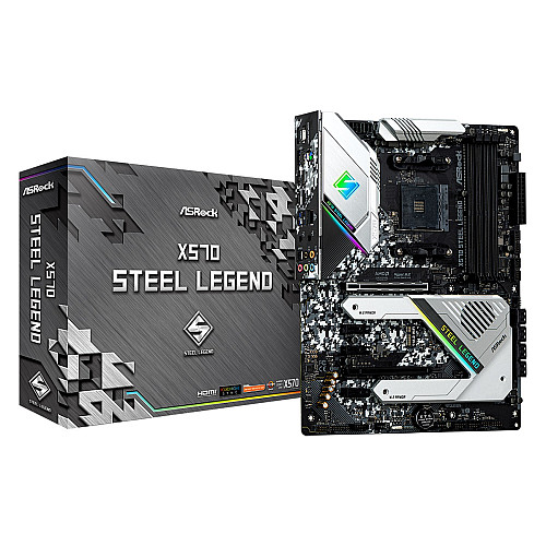 Материнська плата ASRock X570 Steel Legend Socket AM4