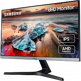 Монітор Samsung 28" U28R550UQI (LU28R550UQIXCI) IPS Чорний/Сірий; 3840х2160, 4 мс, 300 кд/м2, DisplayPort, 2хHDMI