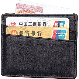 Кредитница Vintage 14499 Черная, Черный