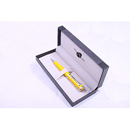 Ручка шариковая Gianni Terra Yellow Желтый корпус (HH1380/B)