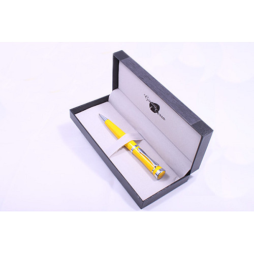 Ручка кулькова Gianni Terra Yellow Жовтий корпус (HH1380/B)