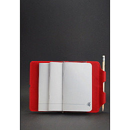 Кожаный блокнот BlankNote 3.0 Красный (BN-SB-3-mi-coral)